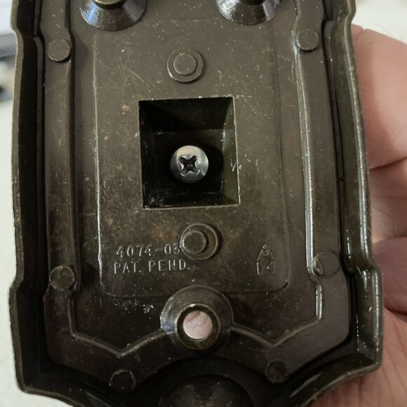 Vintage Antique Brass Hooks JCPenney garment Bath Robe Hooks 4074 - Picture 5 of 6